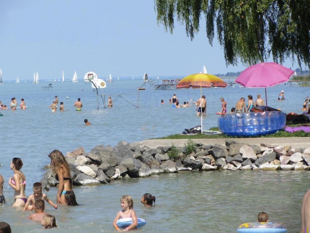 SzoladGrosses Ferienhaus Plattensee Balaton - Nyaralo Haz 6 Szobaval, 5 Fuerdoszobaval, 3000 Nmアパートメント エクステリア 写真